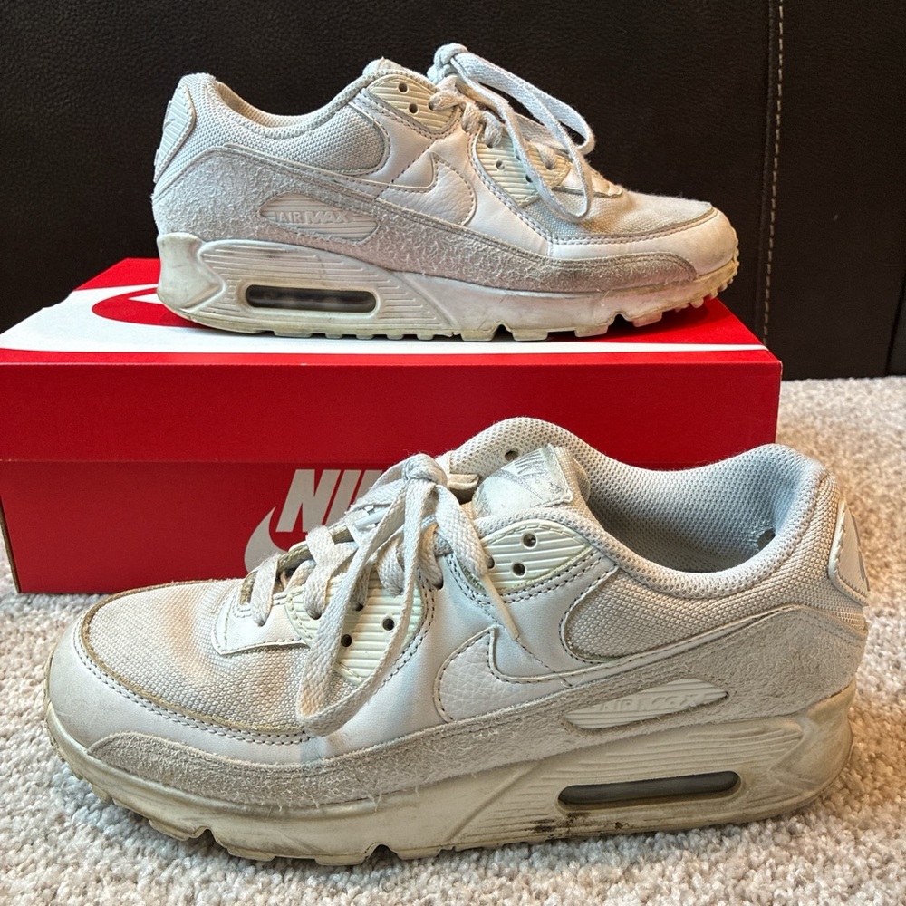 Nike Air Mac Mens White Sneakers